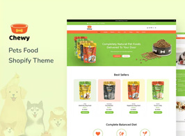 Chewy – Dog, Kitten & Pet Shop Shopify Theme