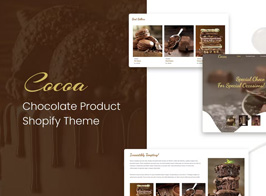 Cocoa – Chocolates Store Shopify Theme