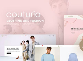 Couturio – Clothing & Fashion Shopify Theme