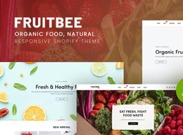 FruitBee – Organic Food, Natural Shopify Theme