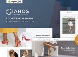 Giaros – Footwear Premium Responsive Shopify Theme