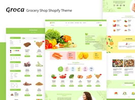 Groca – Grocery, Supermarket Shopify Theme