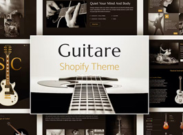 Guitare – Instruments, Music Store Shopify Theme
