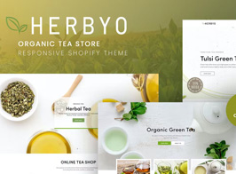 Herbyo – Organic Tea Store Shopify Theme