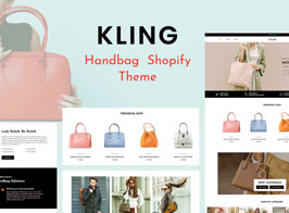 Kling – Bags, shoes Fashion Store Shopify Theme