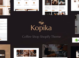 Kopiko – Cafe Bakery & Coffee Shop Shopify Theme