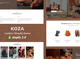 Koza – Leather Market Premium Shopify Theme