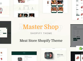MasterChop – Meat Shop, Food Delivery Shopify