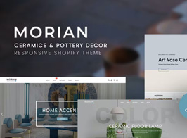 Morian – Ceramics & Pottery Decor Shopify Theme