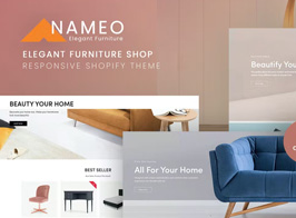 Nameo – Elegant Furniture Shop For Shopify