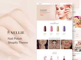Nellie – Nail, Hair & Beauty Responsive Shopify Theme