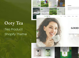 Ooty – Organic Tea Store Shopify Theme