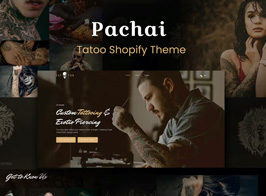 Pachai – Responsive Salon, Tattoo Shopify Theme