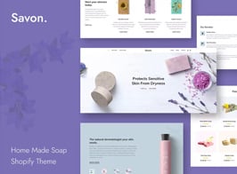Savon – Handmade Soap, Cosmetics Beauty Shopify