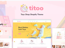 Titoo | Shopify Kids Store, Children Toys Shop