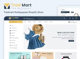 Tradmart – Shopify MultiPurpose Responsive Theme