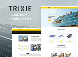 Trixe – Solar Responsive Shopify Template