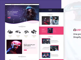 Virtux – One Product Store Shopify Template