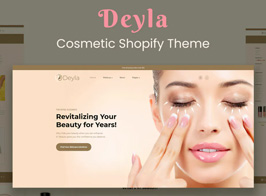 Deyla – Skincare Cosmetics Shopify Theme