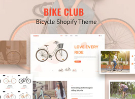 Bikez – Bike Shop, Cycle Single Shopify Theme