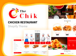 Chik | Food Shop, Restaurant Shopify Theme