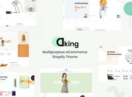 Dking – Multipurpose eCommerce Shopify Theme