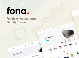 Fona – Premium Multipurpose Shopify Theme