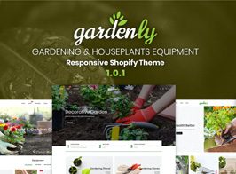 Gardenly | Gardening & Houseplants Shopify Theme