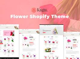 Kngu  Flower Shopify Theme
