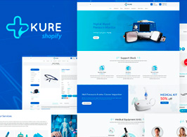 Kure | Medical Store Shopify Theme