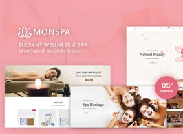 Monspa – Elegant Wellness & Spa Shopify Theme