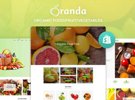 Oranda – Organic Food/Fruit/Vegetables eCommerce Shopify Theme