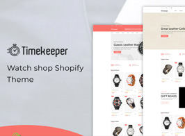 Timekeeper – Watch Store Shopify Theme