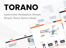 Torano – Supermarket Marketplace Ultimate Shopify