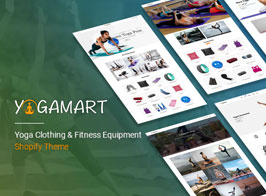 YogaMart – Yoga Clothing & Fitness Equipment Shopify Theme