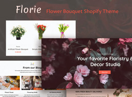 Florie – Flower Shop, Florist Store Shopify Theme