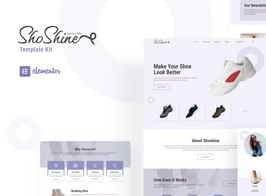 Shoshine – Cleaning Service Elementor Template Kit