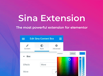 Sina Extension Pro for Elementor