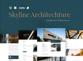 Skyline – Architecture Elementor Template Kit