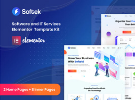 Softek – Software IT Solutions Elementor Template Kit