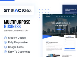 STRACK Biz | Elementor Template Kit