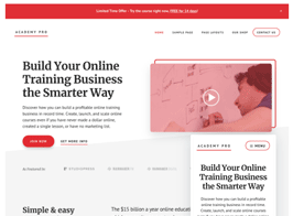 Studiopress Academy Pro Theme
