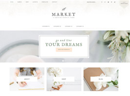 Studiopress Market Theme