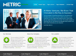 Studiopress Metric Child Theme