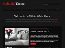 Studiopress Midnight