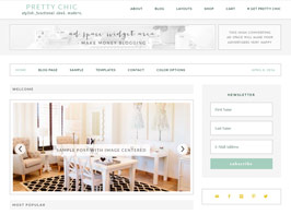 Studiopress Pretty Chic Pro Theme
