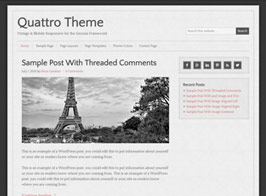 Studiopress Quattro Child Theme