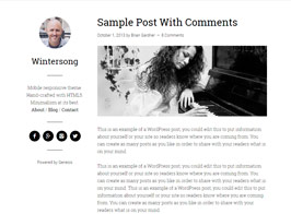 Studiopress Wintersong Pro Theme