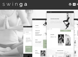 Swinga – Yoga Health Coach Fitness Studio Elementor Template Kit