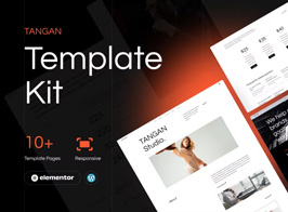 Tangan – Minimalist Portfolio Elementor Pro Template Kits